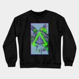 Neon Pyramid Crewneck Sweatshirt